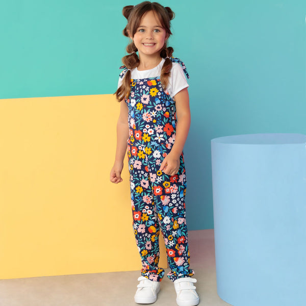 Enterizo niña Flores