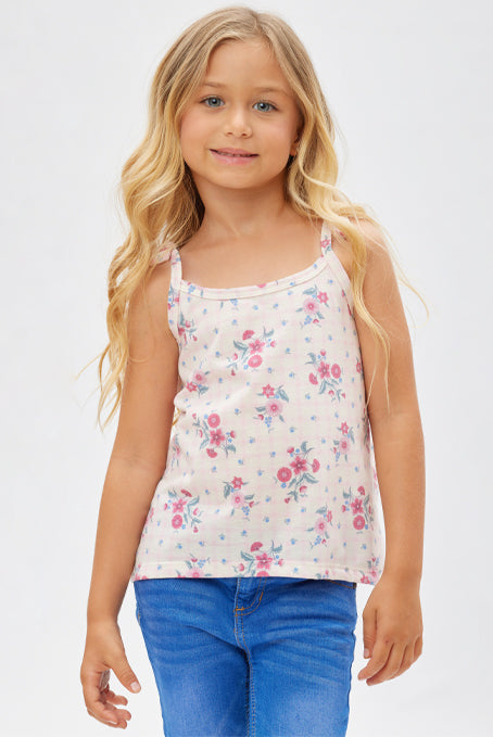 Camiseta Niña Flores