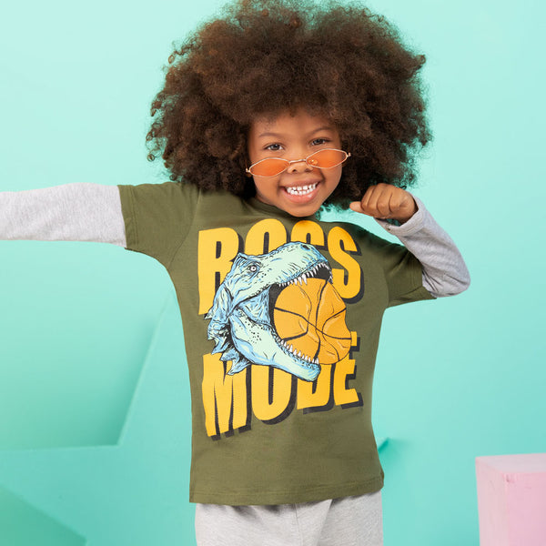 Camiseta niño Dinosaurio