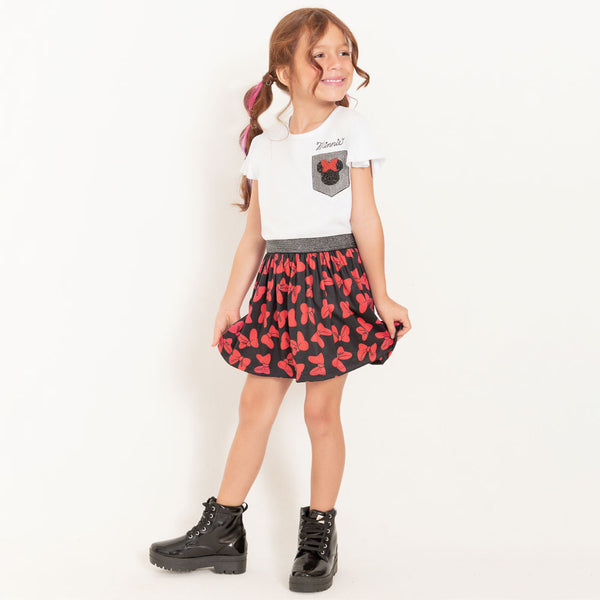 Conjunto corto niña Minnie
