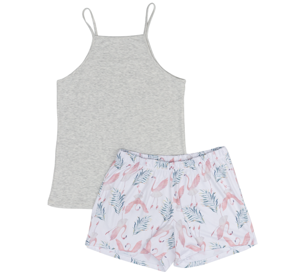Pijama femenina Flamencos